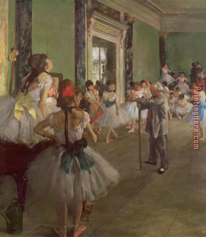 Edgar Degas The Dancing Class